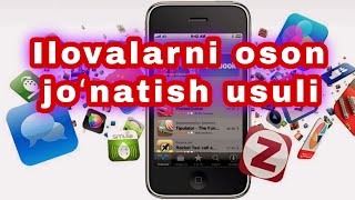 Ilovalarni telefondan telefonga oson oʻtqazish usuli [upl. by Snah202]