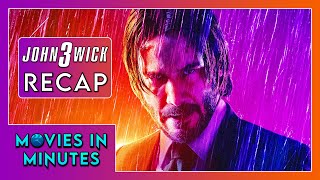 John Wick Chapter 3 in Minutes  Recap [upl. by Aelanej341]