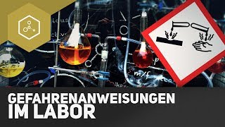 Gefahrenanweisungen im Labor [upl. by Frodeen]