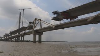 El puente más ancho de América Latina se construye en Colombia [upl. by Najib986]