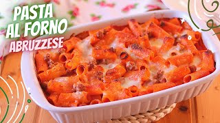 PASTA AL FORNO ABRUZZESE  Sugo con le Pallottine di Lorenzo in cucina [upl. by Nerag]