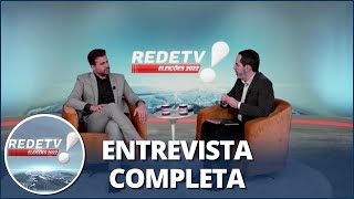 EleicoesRedeTV Entrevista com Pablo Marçal précandidato à Presidência pelo Pros [upl. by Kasper]