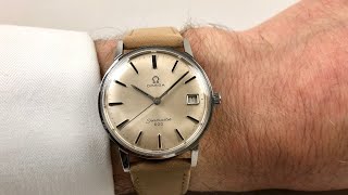 Omega Seamaster Ref 136011 circa 1965  Steel [upl. by Eidnahs]