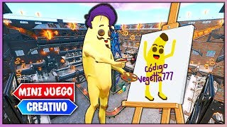 NUEVO MINIJUEGO PINTURILLO EN FORTNITE CREATIVO VEGETTA777 [upl. by Namqul]