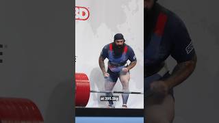 3955kg World Record deadlift for the win in the 120kg class at the Europeans 🇪🇪 powerlifting [upl. by Mcdermott]