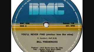 DISC SPOTLIGHT quotYoull Never Find Another Love Like Mine” by Bill Fredericks 1984 [upl. by Monte]