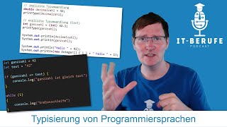 Typisierung von Programmiersprachen AP2 Fachinformatiker Anwendungsentwicklung [upl. by Hpotsirhc]