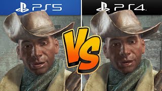 Fallout 4 NextGen Update  Graphics Comparison PS4 vs PS5 [upl. by Elysia44]