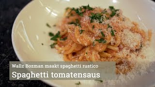 De beste amp simpelste spaghetti met tomatensaus [upl. by Damarra]