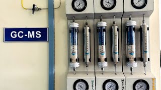 Gas Chromatography Demonstration  GCMS  Gas Chromatography Mass Spectrometry  Chromatography [upl. by Belier468]