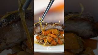 Fall Off The Bone Oven Baked Ribs shorts youtubeshorts cooking recipe [upl. by Terzas]