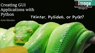 Introduction to GUI in Python and differences between TKinter PyQt and PySide [upl. by Shult243]