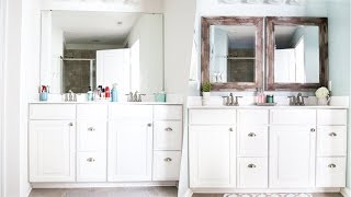 Master Bathroom Organization and Updates [upl. by Barrow]