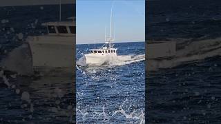 Moon Shine  Beautiful Fishing Boat Enters The Manasquan Inlet [upl. by Shaff]