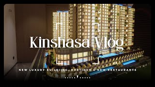 MODEL TOUR OF KINSHASA LUXURY APARTMENTS GRAND RESIDENCE amp GALERIE LA FONTAINE  CONGOLESE YOUTUBER [upl. by Ifen]