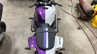 Putting crash protection on my gsxr 1000￼ [upl. by Hew]