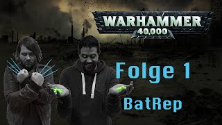 40K  Necrons VS Harlequins  Folge 1  Battle Report [upl. by Samid994]