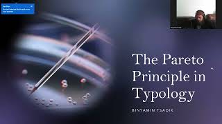 Pareto Principle and Typology [upl. by Elvyn]