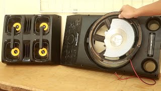 Restoration portable speaker system  Regenerate to help a familiar customer [upl. by Earised]