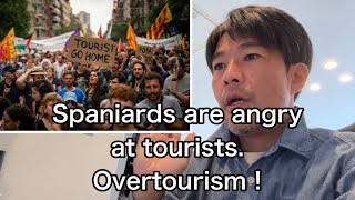 “Spaniards are angry at tourists” Over tourism [upl. by Sylas]