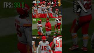 Madden NFL 25 Comparison  Xbox Series S vs X vs PS5 [upl. by Barmen569]