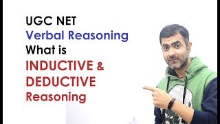 What is Inductive and Deductive Reasoning UGC NET Paper 1 Easiest Explanation VR [upl. by Ernaldus]