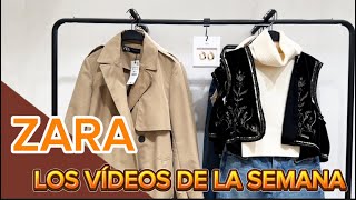 ZARA  LAS NOVEDADES DE ESTA SEMANA 🧥👗💃 [upl. by Lanae]