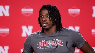 Nebraskas Jahmal Banks full press conference from Sept 24 2024 [upl. by Dionis]