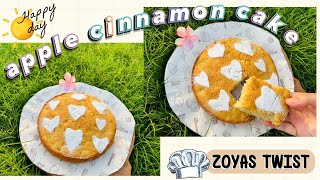 1 Apple and 10mins for this Delicious Apple Cinnamon Cake  Very Easy and Delicious [upl. by Idette289]