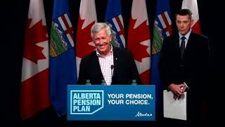 Alberta Pension Plan engagement update  Dec 8 2023 [upl. by Nonnah]