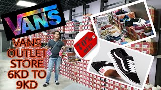 VANS OUTLET STORE ALL 70\u000fF  kuwait [upl. by Annissa]