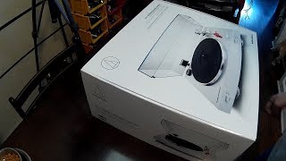 audio technica atlp3 turntableopen box white [upl. by Anelah]