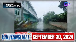 Balitanghali Express September 30 2024 [upl. by Thorrlow]