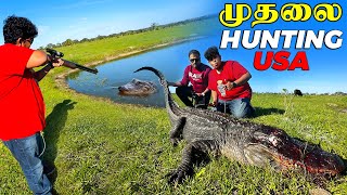 Alligator Hunting in America 🇺🇲  Irfans View [upl. by Araeic678]