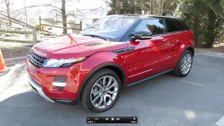 2012 Range Rover Evoque Coupe Pure Plus Dynamic Start Up Exhaust and In Depth Tour [upl. by Nhguahs838]