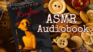 ASMR Reading Coraline  Complete Audiobook  Thunderstorm amp Light Rain  Soft Spoken [upl. by Aufa]