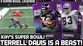 TERRELL DAVIS IS A BEAST KAYKAYES SUPER BOWL Madden 18 Ultimate Team [upl. by Cedell780]