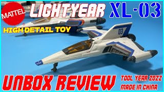 LIGHTYEAR HYPERSPEED SERIES XL03 BY MATTEL UNBOX REVIEW [upl. by Ennayehc431]