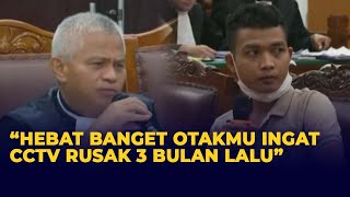 Momen Jaksa Ingatkan ART Ferdy Sambo Jangan Bohong Soal CCTV Rumah [upl. by Drhacir]