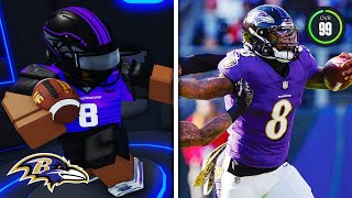 Lamar Jackson DOMINATES in Ultimate Football [upl. by Bolt493]