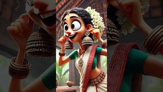 എന്റെമ്മന്റെ ജിമിക്കി കമ്മൽ  Jimikki Kammal Funny Animation Song  malayalamanimation ai song [upl. by Eerehc]