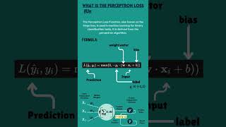 What is Perceptron Loss Function in Deep Learning deeplearning machinelearning perceptron [upl. by Onailerua]