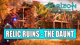 Horizon Forbidden West  Relic Ruins  The Daunt Walkthrough [upl. by Nyllewell]