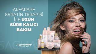 Alfaparf Ürünlerini Keşfet alfaparf keratin şampuan saçmaskesi [upl. by Ynnaf]