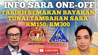 TARIKH SEMAKAN BAYARAN TUNAI TAMBAHAN ONEOFF SARA 2024 [upl. by Michaeu]