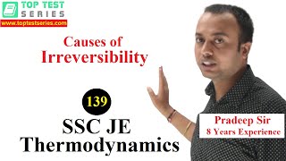 What are Causes of Irreversibility in Hindi Thermodynamics SSC JE Classes 139 Mechanical [upl. by Aremat]