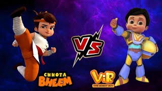 Chota Bheem vs Vir the robot boy  Ultimate submission match [upl. by Nalod829]