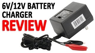 Generic 6v12v Battery Charger Review UPG D1724 [upl. by Silvain252]