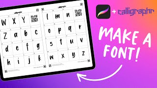 How To Turn Your Handwriting into a Font EASY Tutorial [upl. by Normie713]