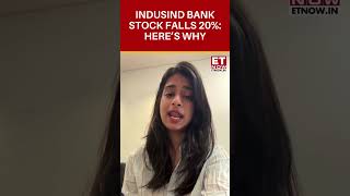 IndusInd Bank Shares Drop 20 After Q2 Results Should You Buy Sell Or Hold  Stock Market shorts [upl. by Schram409]